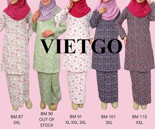 Đối tác đến từ Philippines cần tìm nhà cung cấp sản phẩm váy truyền thống