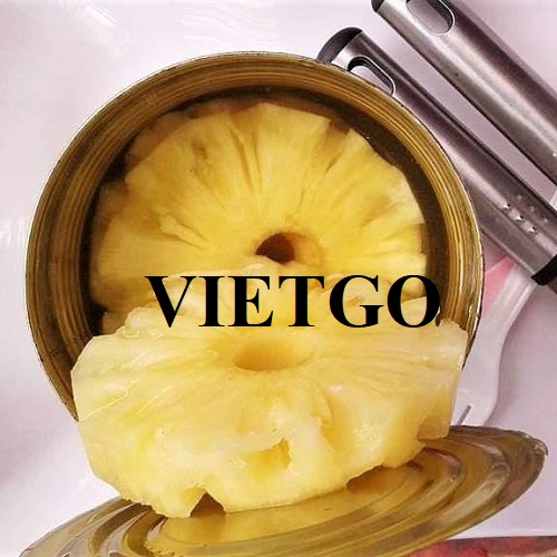 Cơ hội hợp tác đến từ vị khách hàng người Jordan cho đơn hàng xuất khẩu hoa quả đóng hộp