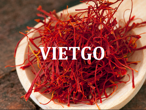Cơ hội hợp tác với doanh nghiệp tại Vương quốc Anh cho đơn hàng saffron