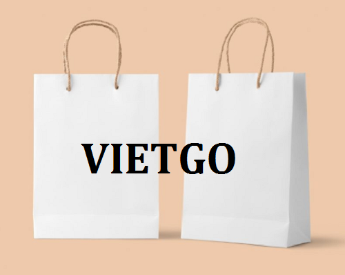 Thương vụ xuất khẩu túi giấy sang thị trường Ấn Độ