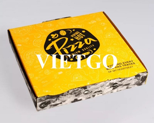 Thương vụ hợp tác với một doanh nghiệp UAE cho đơn hàng xuất khẩu hộp pizza