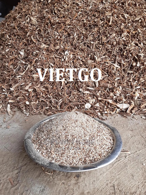Thương vụ xuất khẩu số lượng lớn vỏ sắn lát sang thị trường Trung Quốc