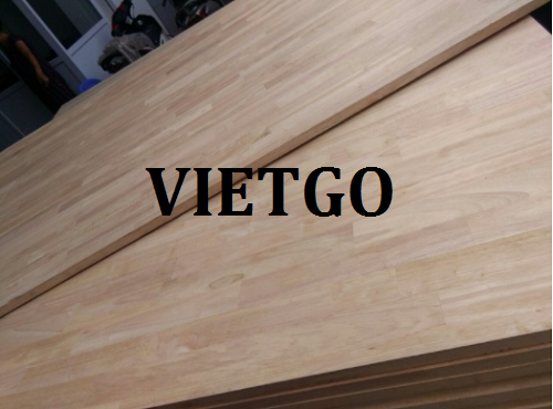 Thương vụ xuất khẩu gỗ cao su ghép thanh sang thị trường Ấn Độ