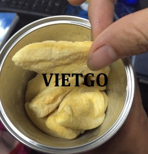 (GẤP) Cơ hội trở thành nhà cung cấp cho đơn hàng xuất khẩu sầu riêng sấy sang thị trường Trung Quốc