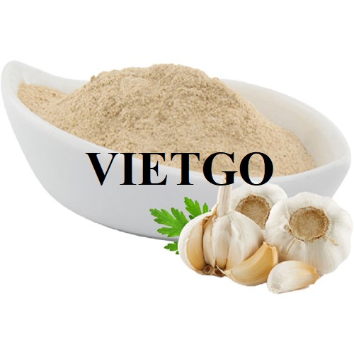 Cơ hội hợp tác với vị khách hàng đến từ Nam Phi cho đơn hàng xuất khẩu sản phẩm bột tỏi