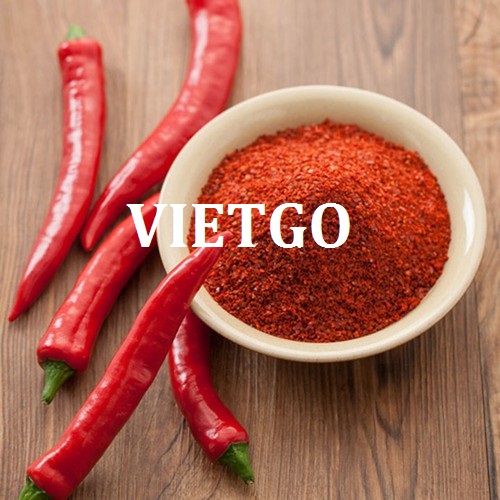 Cơ hội hợp tác với vị khách hàng đến từ Nam Phi cho đơn hàng xuất khẩu sản phẩm bột ớt