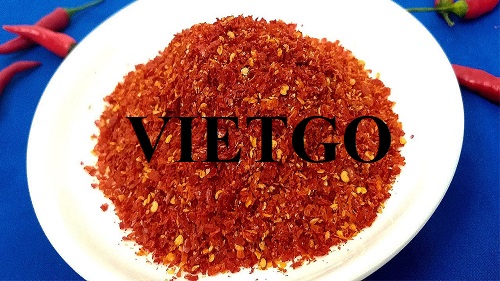 Cơ hội hợp tác với vị khách hàng người Nga để trở thành nhà cung cấp cho đơn hàng xuất khẩu bột ớt số lượng lớn