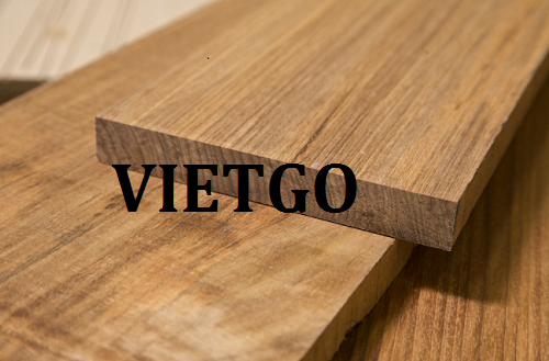 Thương vụ xuất khẩu gỗ teak xẻ sang thị trường Indonesia
