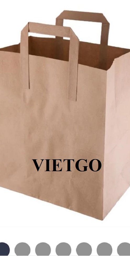 Thương vụ xuất khẩu túi giấy sang Vương quốc Anh