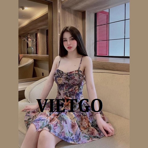 Đối tác tại Tây Ban Nha đang tìm kiếm nhà cung cấp sản phẩm đầm thời trang