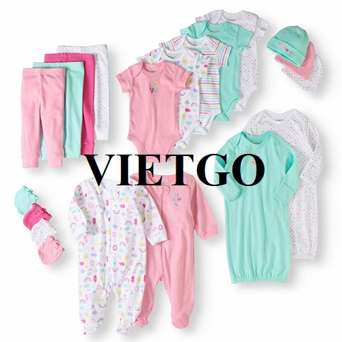 Đối tác tại Nam Phi đang tìm kiếm nhà cung cấp sản phẩm quần áo trẻ em