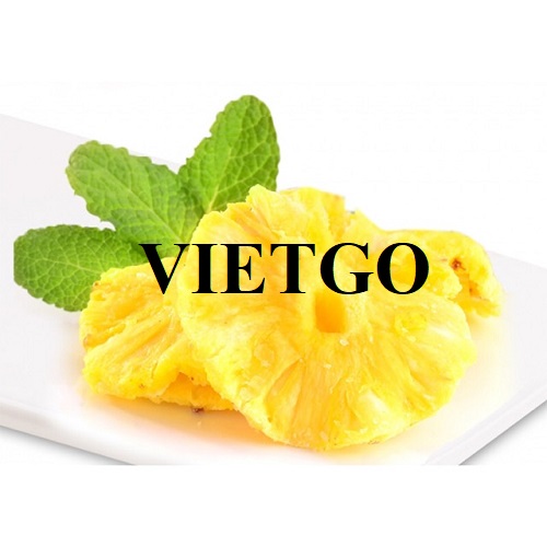 Đối tác đến từ Pháp cần tìm nhà cung cấp mặt hàng trái cây sấy