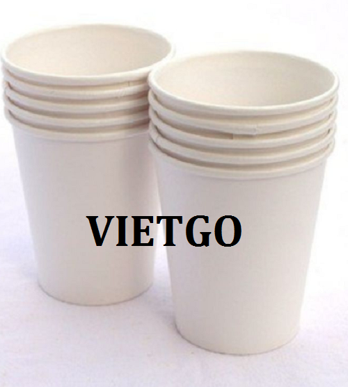 Cơ hội hợp tác với doanh nghiệp Ấn Độ cho đơn hàng xuất khẩu cốc giấy