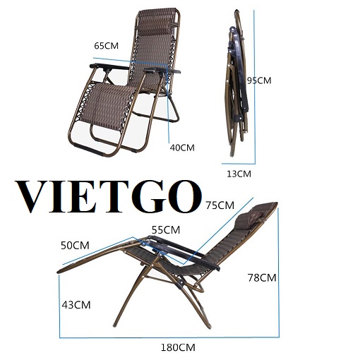 Cơ hội xuất khẩu ghế tựa dùng ngoài trời sang thị trường Ấn Độ