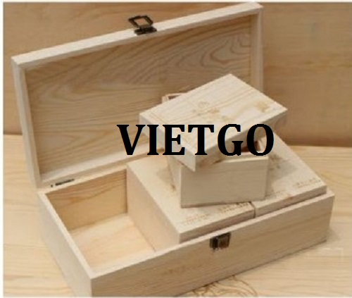 Thương vụ xuất khẩu mặt hàng hộp gỗ sang thị trường Ấn Độ