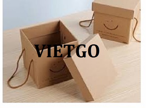 Thương vụ xuất khẩu mặt hàng hộp giấy sang thị trường Ấn Độ