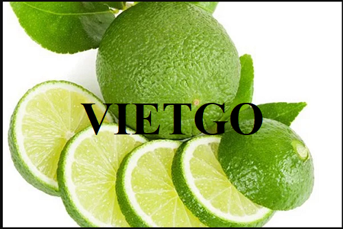 Đối tác đến từ Trung Quốc cần tìm nhà cung cấp mặt hàng chanh xanh