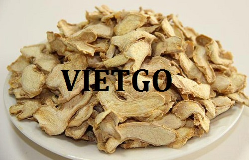 Cơ hội hợp tác xuất khẩu sản phẩm gừng khô sang thị trường Anh
