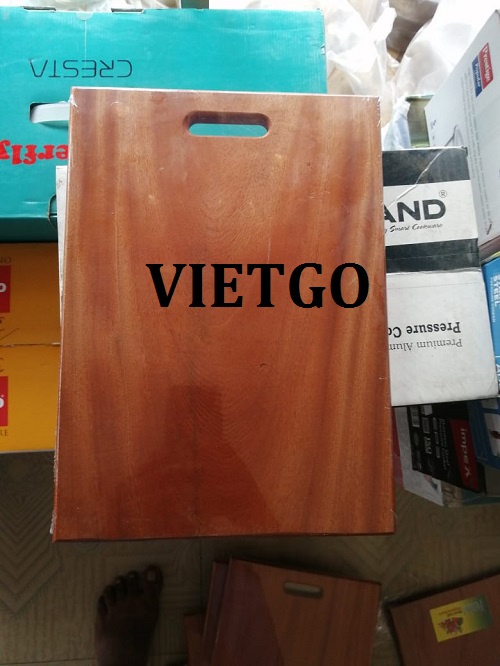 Thương vụ xuất khẩu mặt hàng thớt gỗ sang thị trường Ấn Độ