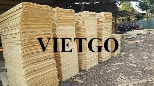 Thương vụ xuất khẩu ván bóc sang thị trường Ấn Độ