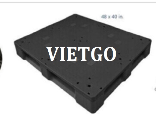 Thương vụ xuất khẩu mặt hàng pallet nhựa sang thị trường Hoa Kỳ