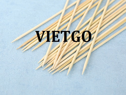 Đối tác đến từ Ấn Độ đang cần tìm nhà cung cấp sản phẩm xiên tre