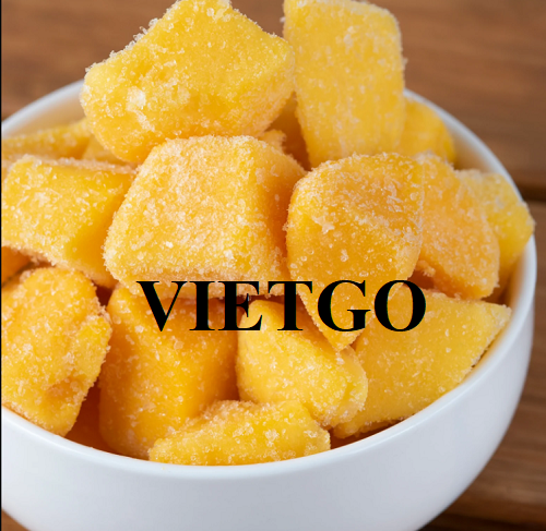 Thương vụ xuất khẩu mặt hàng xoài đông lạnh sang thị trường Hàn Quốc