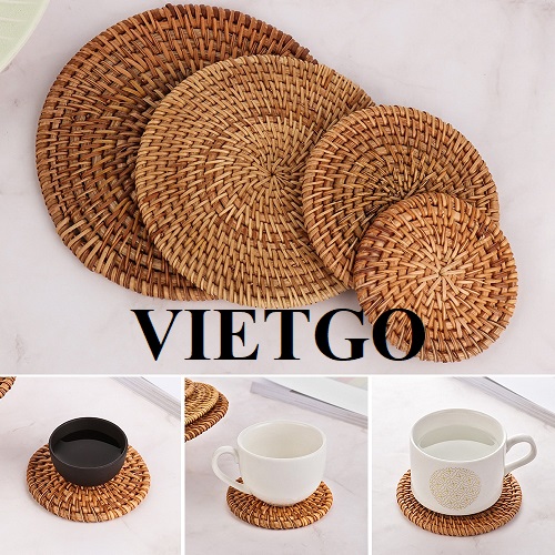 Cơ hội xuất khẩu bộ lót cốc mây tre đan sang thị trường Bangladesh