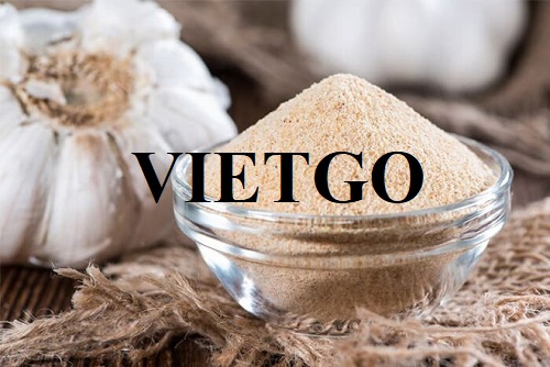 Thương vụ xuất khẩu bột tỏi sang thị trường Hoa Kỳ