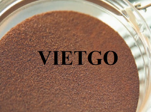 Vị khách hàng người Mỹ gốc Việt hiện cần tìm kiếm Nhà cung cấp cho sản phẩm bột cà phê hòa tan
