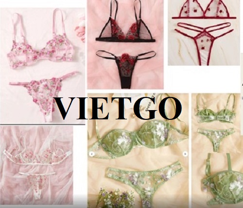Thương nhân đến từ Brazil cần nhập khẩu đồ lót