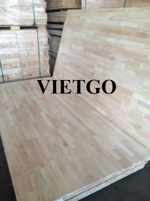 Đối tác người Ấn Độ cần tìm Nhà cung cấp cho sản phẩm gỗ ghép thanh