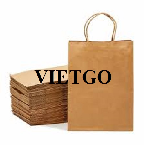 Thương vụ xuất khẩu mặt hàng túi giấy kraft sang thị trường Ấn Độ
