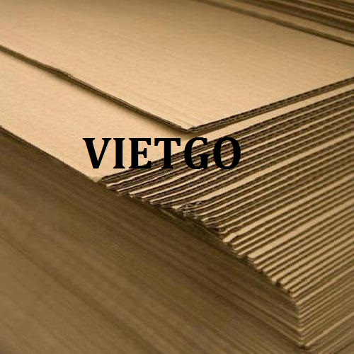 Thương vụ xuất khẩu mặt hàng giấy bìa cứng cho dự án sản xuất thùng carton tại Bangladesh