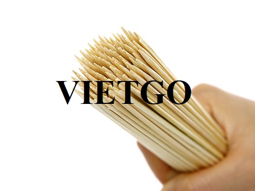 Đối tác đến từ Hồng Kông đang tìm kiếm nhà cung cấp xiên tre