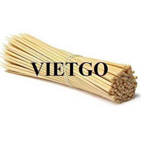 Cơ hội giao thương xuất khẩu xiên tre cho một doanh nghiệp tại Tây Ban Nha