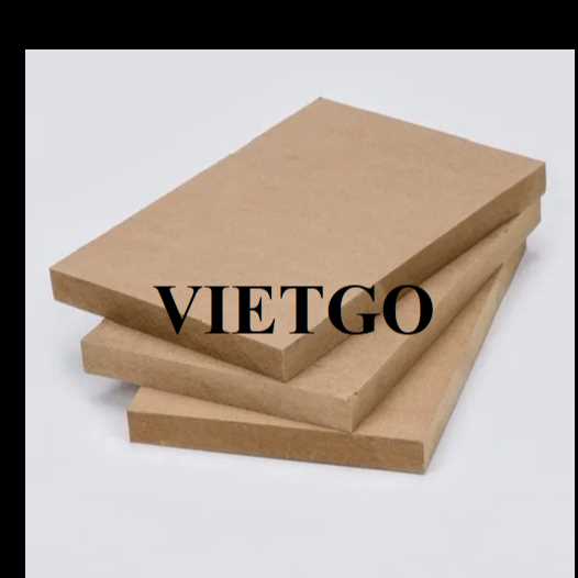 Cơ hội hợp tác với doanh nghiệp Ấn Độ cho đơn hàng xuất khẩu ván MDF