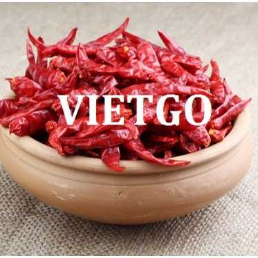 Cơ hội hợp tác xuất khẩu ớt khô đầy hấp dẫn đến thị trường Trung Quốc
