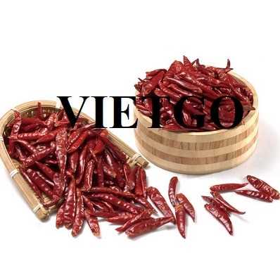 Cơ hội hợp tác xuất khẩu ớt khô tới thị trường Nepal