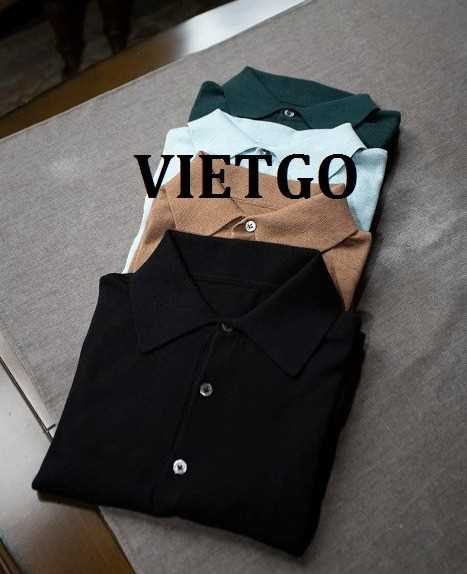 Cơ hội xuất khẩu áo T-shirt, Polo và sơ mi tới thị trường Anh Quốc