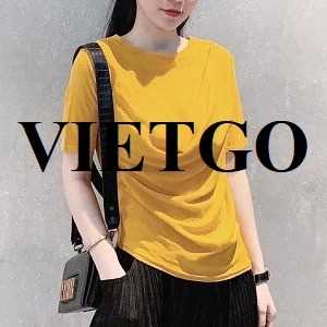 Cơ hội xuất khẩu áo T-shirt cho một công ty thời trang lớn tại Uruguay 