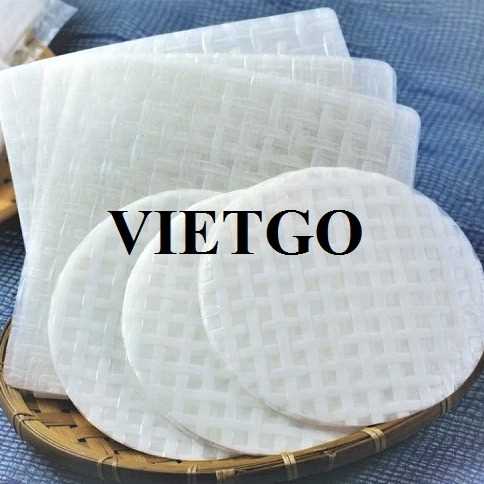 Cơ hội xuất khẩu bánh tráng sang thị trường Hàn Quốc