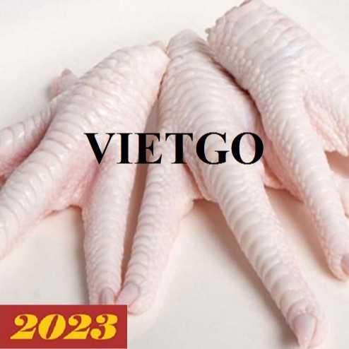 Cơ hội xuất khẩu chân gà cho vị đối tác người Anh