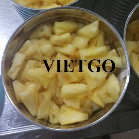 Cơ hội xuất khẩu dứa đóng hộp đến thị trường Hàn Quốc