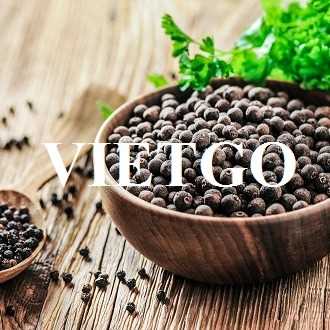 Cơ hội xuất khẩu mặt hàng tiêu đen sang thị trường Ấn Độ