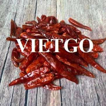 Cơ hội xuất khẩu ớt khô sang thị trường Ấn Độ