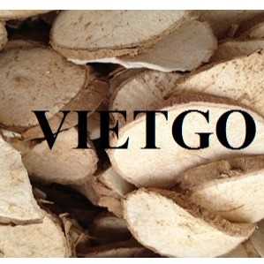 Cơ hội xuất khẩu sắn lát số lượng lớn đến thị trường Hàn Quốc và Trung Quốc