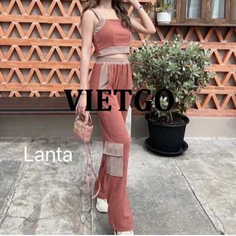 Cơ hội xuất khẩu sản phẩm quần nữ sang thị trường Thái Lan