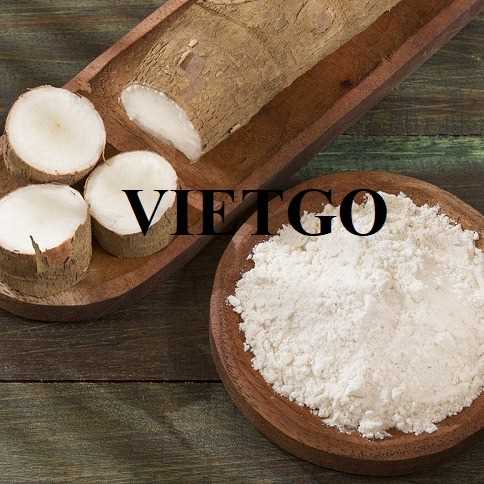 Cơ hội xuất khẩu tinh bột sắn hàng tháng đến thị trường Iraq