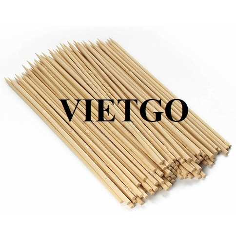 Cơ hội xuất khẩu xiên tre sang thị trường Hàn Quốc